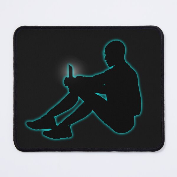 Item preview, Neon Chill Silhouette – Aesthetic Glow Art designed and sold by Cheeniku.