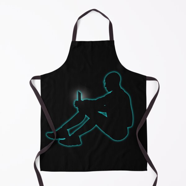 Item preview, Neon Chill Silhouette – Aesthetic Glow Art designed and sold by Cheeniku.