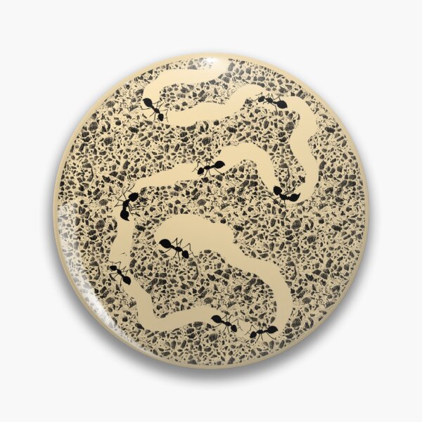 Item preview, Peach Weird Anthill Tunnels in Dirt Ant Love  designed and sold by TackyTime.