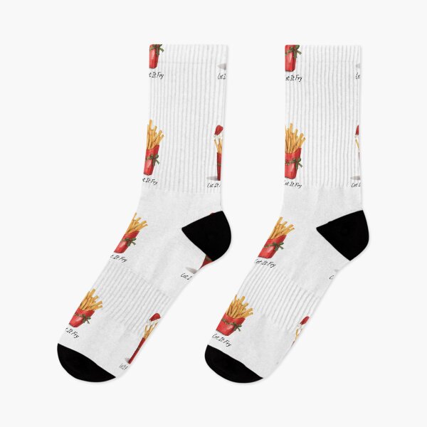 Item preview, Let It Fry – Funny Christmas French Fries Holiday Design designed and sold by MiszungART.