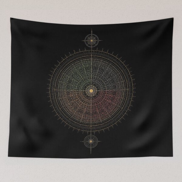 Item preview, Ikigai Sacred Geometry Mandala Art designed and sold by ChicTrendz.