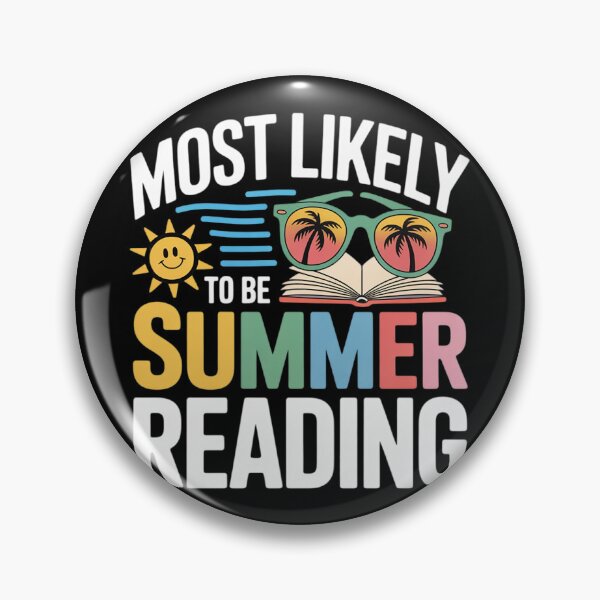 Item preview, Most Likely To Be Reading All Summer Book Lover Librarian  designed and sold by InspiredFoul.