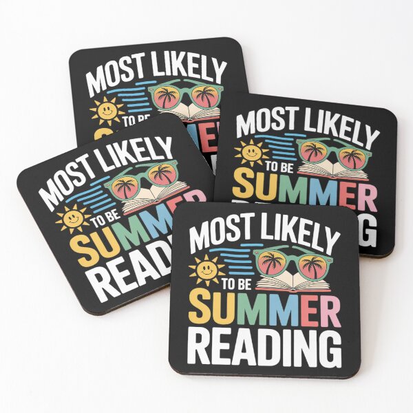 Item preview, Most Likely To Be Reading All Summer Book Lover Librarian  designed and sold by InspiredFoul.