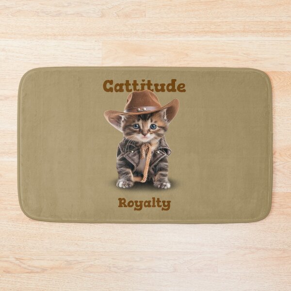 Item preview, Cattitude Royalty baby cats. designed and sold by "Vibe & Style Merch".