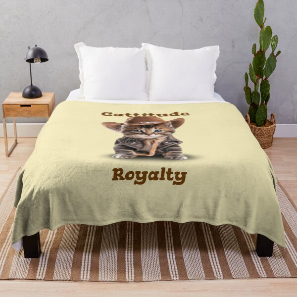 Item preview, Cattitude Royalty baby cats. designed and sold by "Vibe & Style Merch".