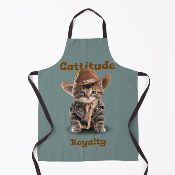 Artikelvorschau, Cattitude Royalty Babykatzen. entworfen und verkauft von "Vibe & Style Merch".