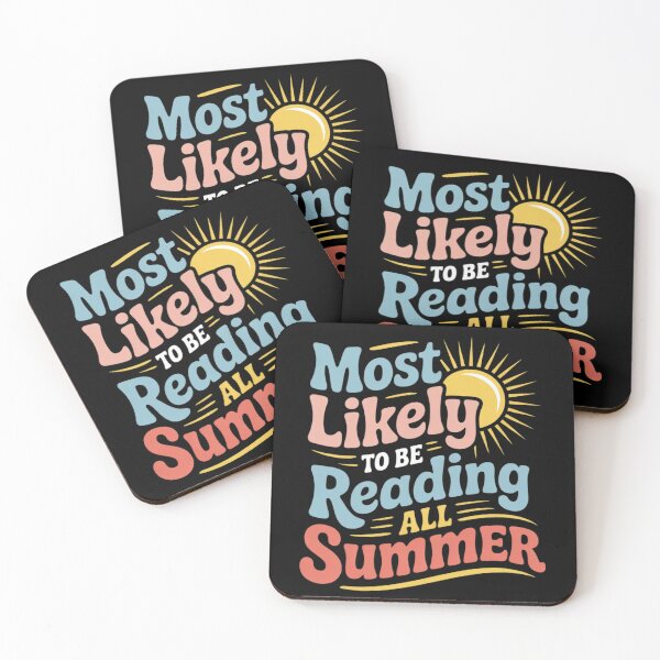 Item preview, Most Likely To Be Reading All Summer Librarian Book  designed and sold by InspiredFoul.