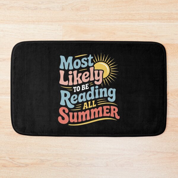 Item preview, Most Likely To Be Reading All Summer Librarian Book  designed and sold by InspiredFoul.