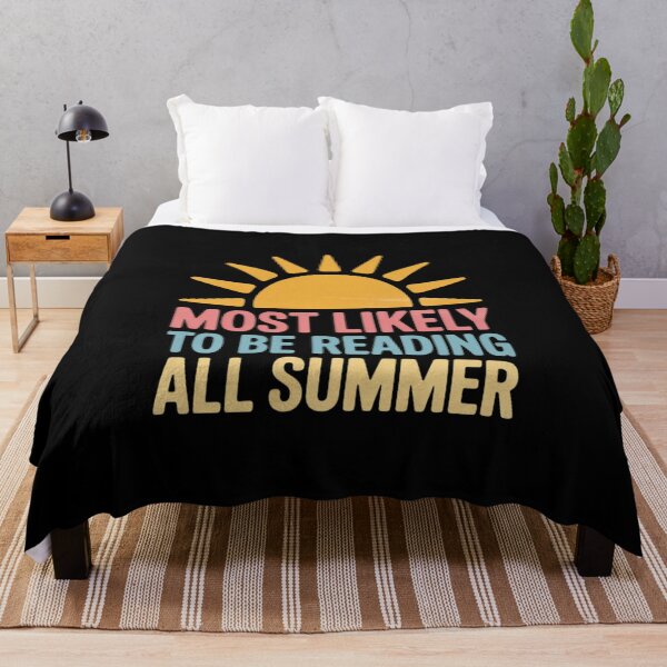 Item preview, Most Likely To Be Reading All Summer Librarian Book Nerd  designed and sold by InspiredFoul.