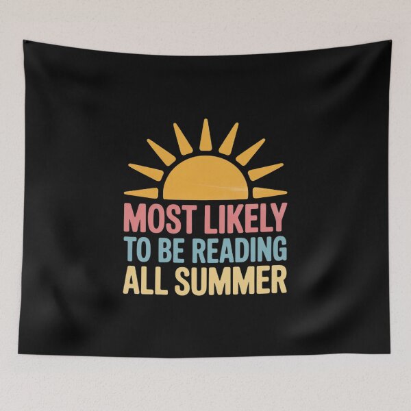 Item preview, Most Likely To Be Reading All Summer Librarian Book Nerd  designed and sold by InspiredFoul.