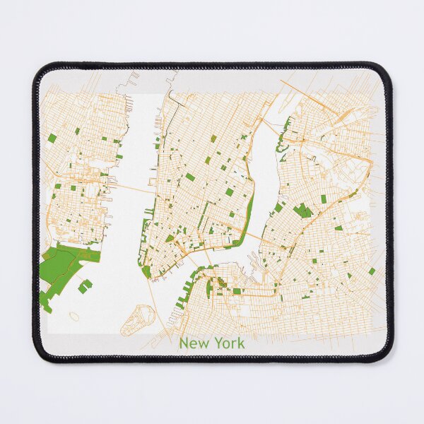 Item preview, New York City Road and Parks designed and sold by design2xstudio.