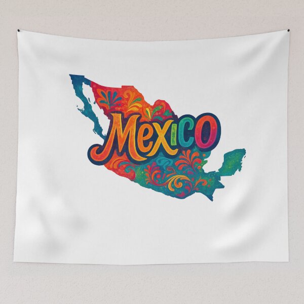 Item preview,  Mexico Flowers Color Design Classic T-Shirt designed and sold by freshwear design.