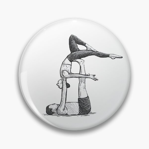 Item preview, Acro Yoga basic poses designed and sold by BubbleBreach.