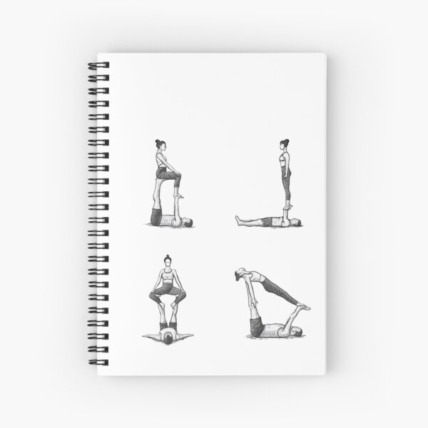 Item preview, Acro Yoga basic poses designed and sold by BubbleBreach.