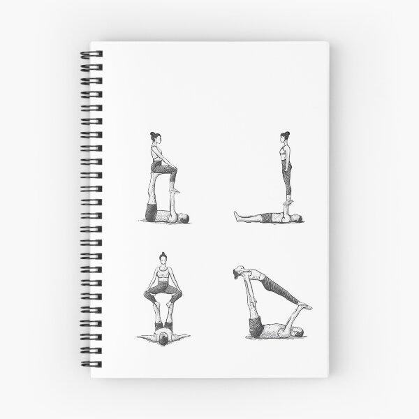 Item preview, Acro Yoga basic poses designed and sold by BubbleBreach.