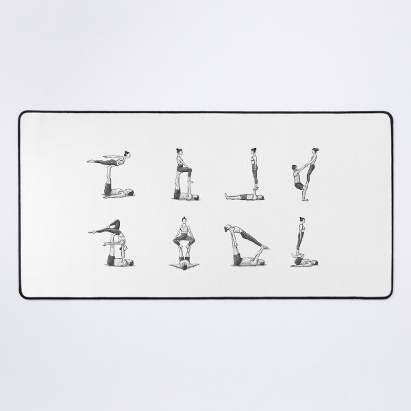 Item preview, Acro Yoga basic poses designed and sold by BubbleBreach.