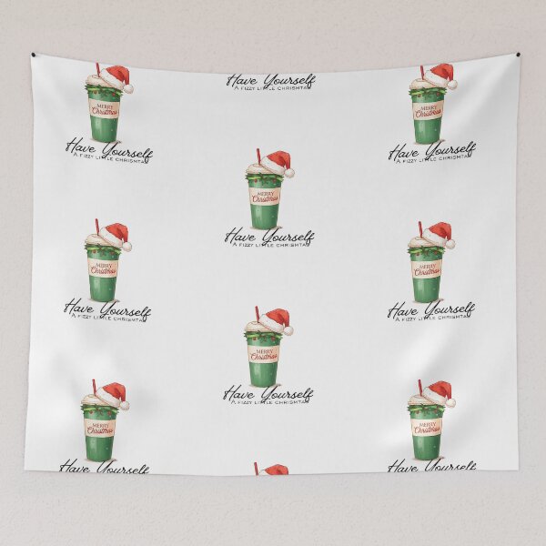 Item preview, Have Yourself a Fizzy Little Christmas – Festive Soda Drink Art designed and sold by MiszungART.
