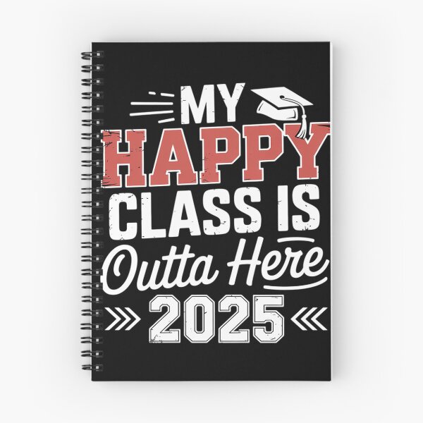 Item preview, My Happy Class Is Outta Here 2025 Senior Graduation Funny  designed and sold by InspiredFoul.