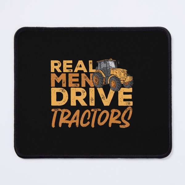 Item preview, Funny Real Men Drive Tractors Farmer designed and sold by EdithKelly1.