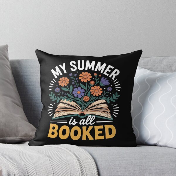 Item preview, My Summer Is All Booked Reading Books Literacy Library  designed and sold by InspiredFoul.