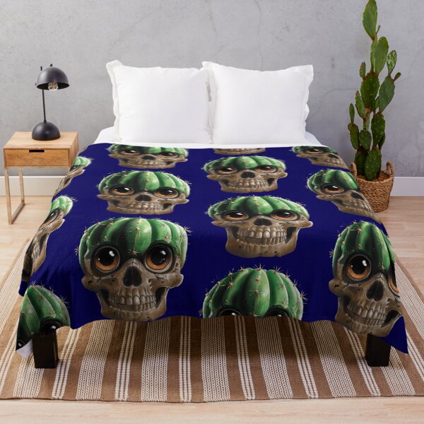 Item preview, Cactus calavera designed and sold by QuirkyMint.