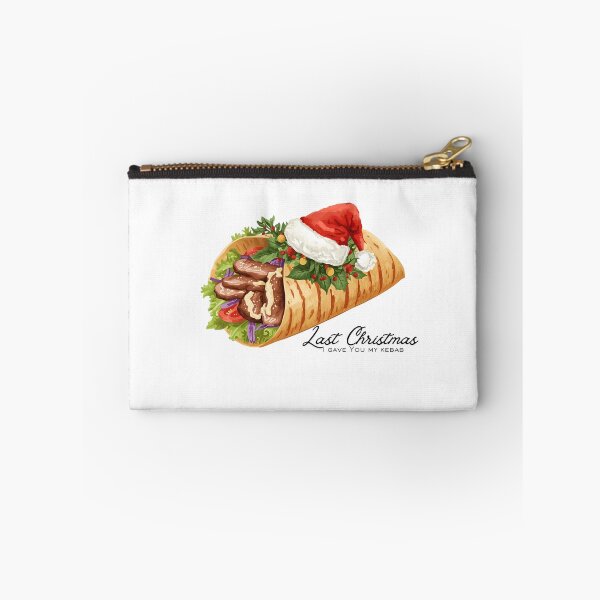 Item preview, Last Christmas I Gave You My Kebab – Funny Street Food Christmas Art designed and sold by MiszungART.