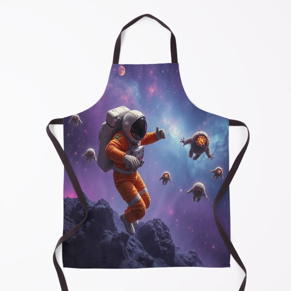 Item preview, Surreal Space Dreams – Astronaut in Alien World with Cosmic Glow & Tentacle Fantasy designed and sold by FotoworldEdel.