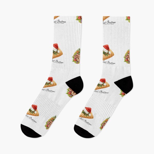Item preview, Last Christmas I Gave You My Kebab – Funny Street Food Christmas Art designed and sold by MiszungART.