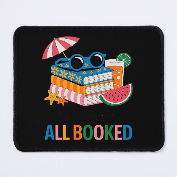 Item preview, My Summer Is All Booked Summer Reading Librarian Bookworm 1 designed and sold by InspiredFoul.
