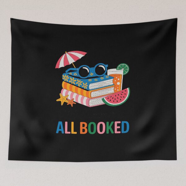 Item preview, My Summer Is All Booked Summer Reading Librarian Bookworm 1  designed and sold by InspiredFoul.