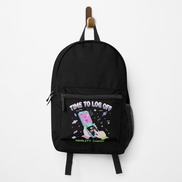 Item preview, 90s Time to Log Off Reality Check designed and sold by VinRet Ltd.