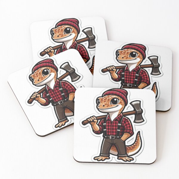 Item preview, Lumberjack Gecko – Forest Worker Lizard designed and sold by Canaba.