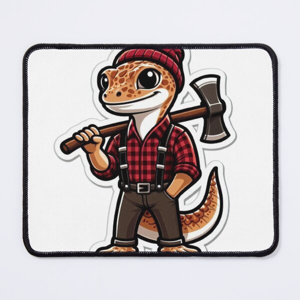Item preview, Lumberjack Gecko – Forest Worker Lizard designed and sold by Canaba.