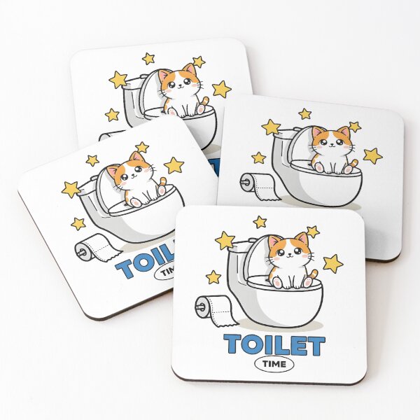 Item preview, Toilet Time Chikawa Meme Funny Tee designed and sold by gear-posters.