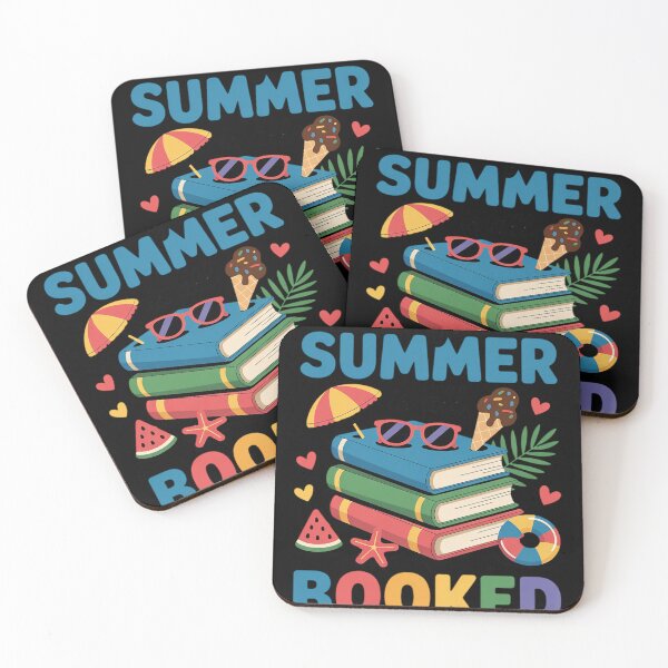 Item preview, My Summer Is All Booked Summer Reading Librarian Bookworm  designed and sold by InspiredFoul.