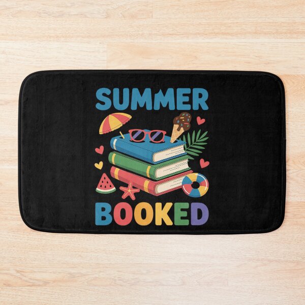 Item preview, My Summer Is All Booked Summer Reading Librarian Bookworm  designed and sold by InspiredFoul.