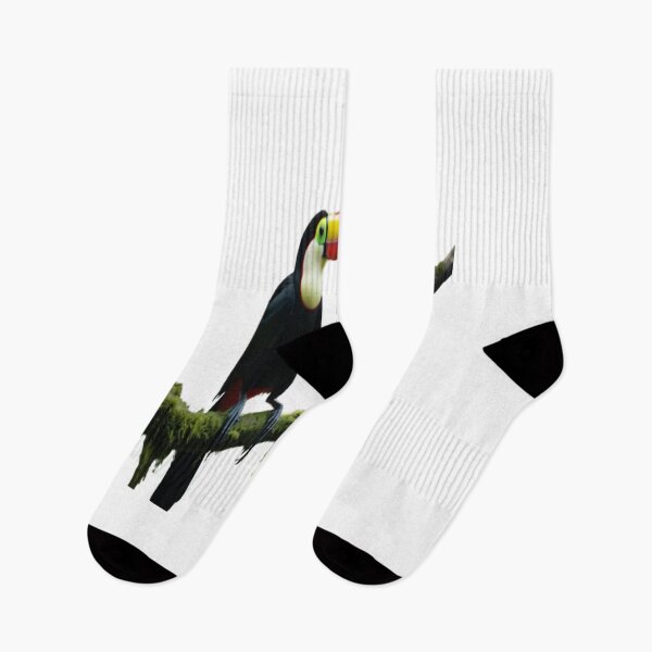 Item preview, Vibrant Toucan Perched on a Jungle Branch designed and sold by TFM-Fashion.