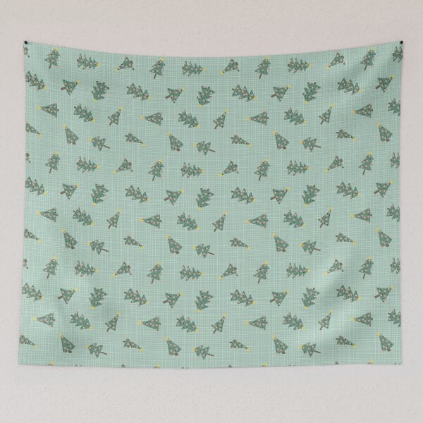 Item preview, Cute Pastel Christmas Trees / seamless repeat designed and sold by Shelley Winters.