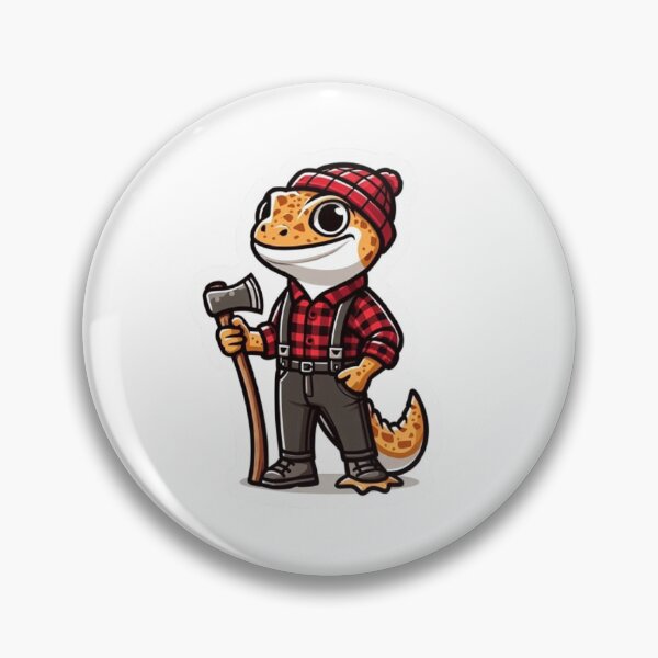 Item preview, Lumberjack Gecko – Forest Worker  designed and sold by Canaba.