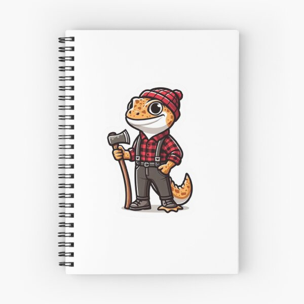 Item preview, Lumberjack Gecko – Forest Worker  designed and sold by Canaba.