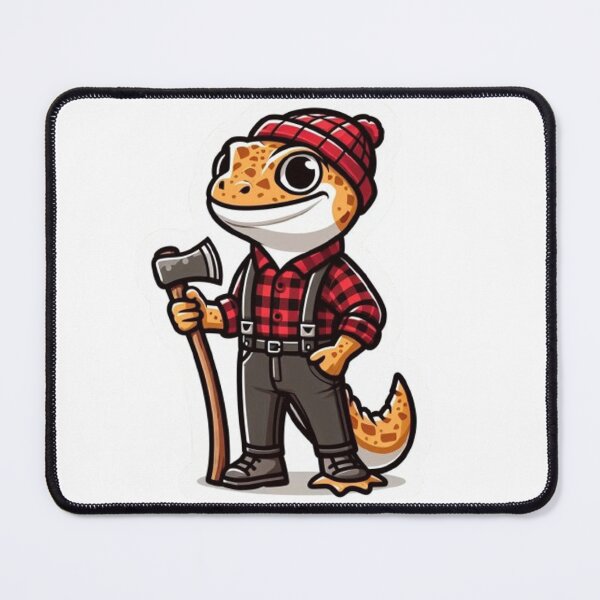 Item preview, Lumberjack Gecko – Forest Worker  designed and sold by Canaba.