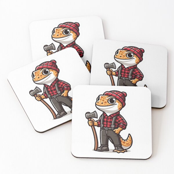 Item preview, Lumberjack Gecko – Forest Worker  designed and sold by Canaba.