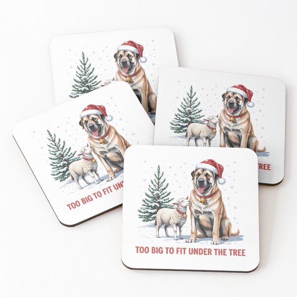 Item preview, Too Big to Fit Under the Tree Kangal Christmas Gift designed and sold by Slaw-Creation.