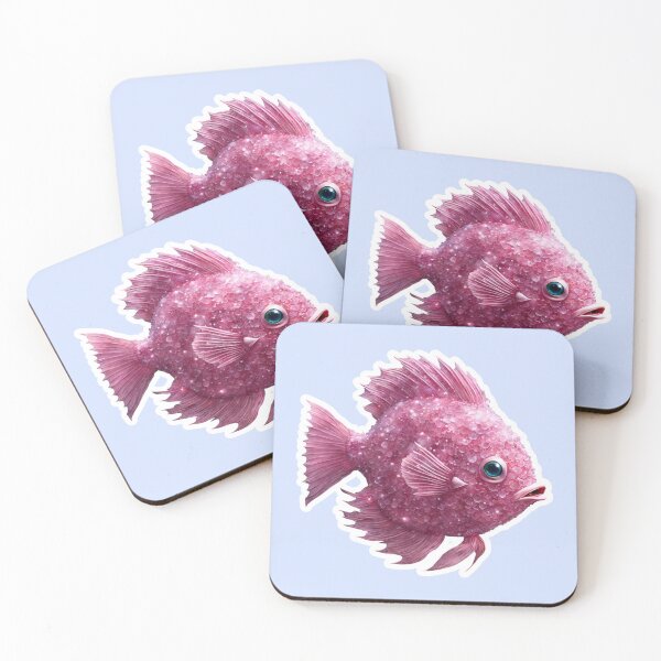 Item preview, Beautiful Pink Fish, Zodiac Water Sign Pisces designed and sold by Sugar Wisdom .