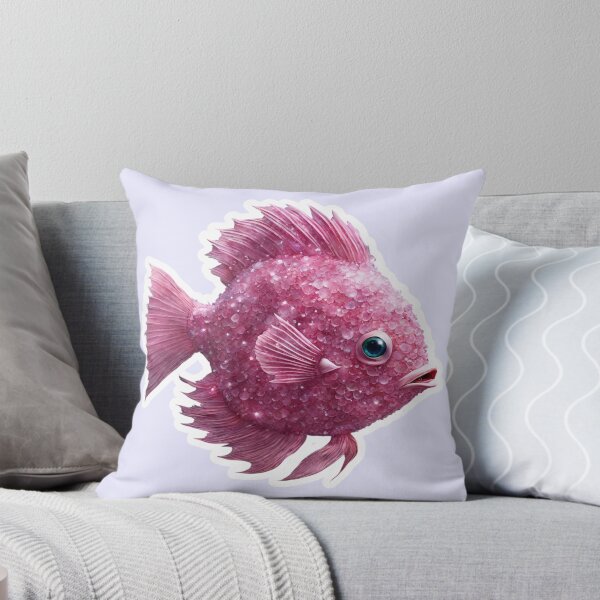 Item preview, Beautiful Pink Fish, Zodiac Water Sign Pisces designed and sold by Sugar Wisdom .