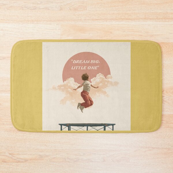 Item preview, "Dream Big, Little One" Motivational Kids Jump - Vintage Aesthetic Inspiration designed and sold by casualnature.