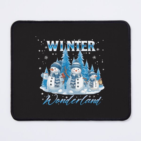 Item preview, Winter Wonderland Snowman Scene | Cute Snowmen Forest Christmas Design designed and sold by kiralynstration.
