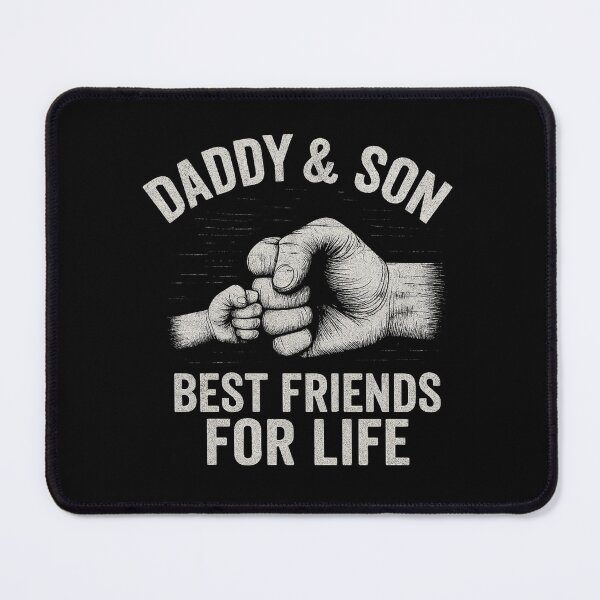 Item preview, Daddy & Son – Best Friends For Life Vintage Fist Bump Design designed and sold by flagylART.