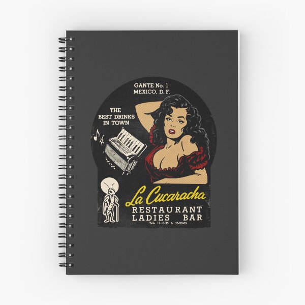 Item preview, Vintage Cucaracha Mexican Dive Bar designed and sold by Kujo Dangerous Vintage.