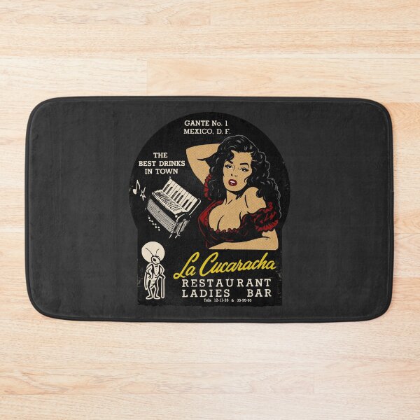 Item preview, Vintage Cucaracha Mexican Dive Bar designed and sold by Kujo Dangerous Vintage.